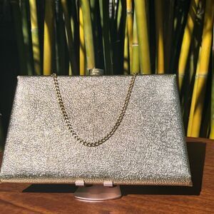 Vintage After Five by L & M gold clutch EXCELLENT condition